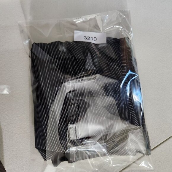 Tek Gear Womens Shirt XXL Striped Long-Sleeve Performance Black White Polyester - Picture 11 of 11